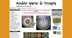 Desktop Screenshot of mandalasuniversocolorear.com