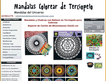 Tablet Screenshot of mandalasuniversocolorear.com